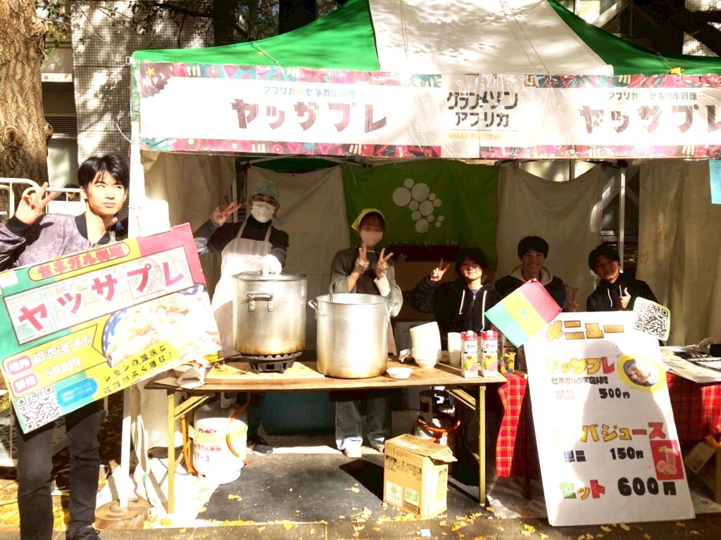 駒場祭出店正面