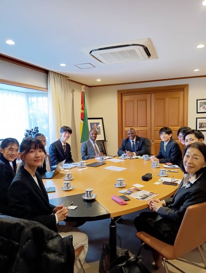 モザンピーク大使館訪問会合